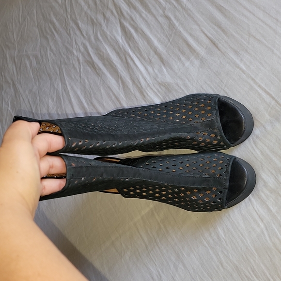 Jeffrey Campbell Chella Perforated Booties - Picture 2 of 16